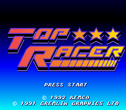 Top Racer screenshot 2 for Super Famicom